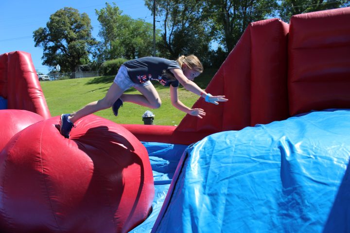 inflatable wipeout
